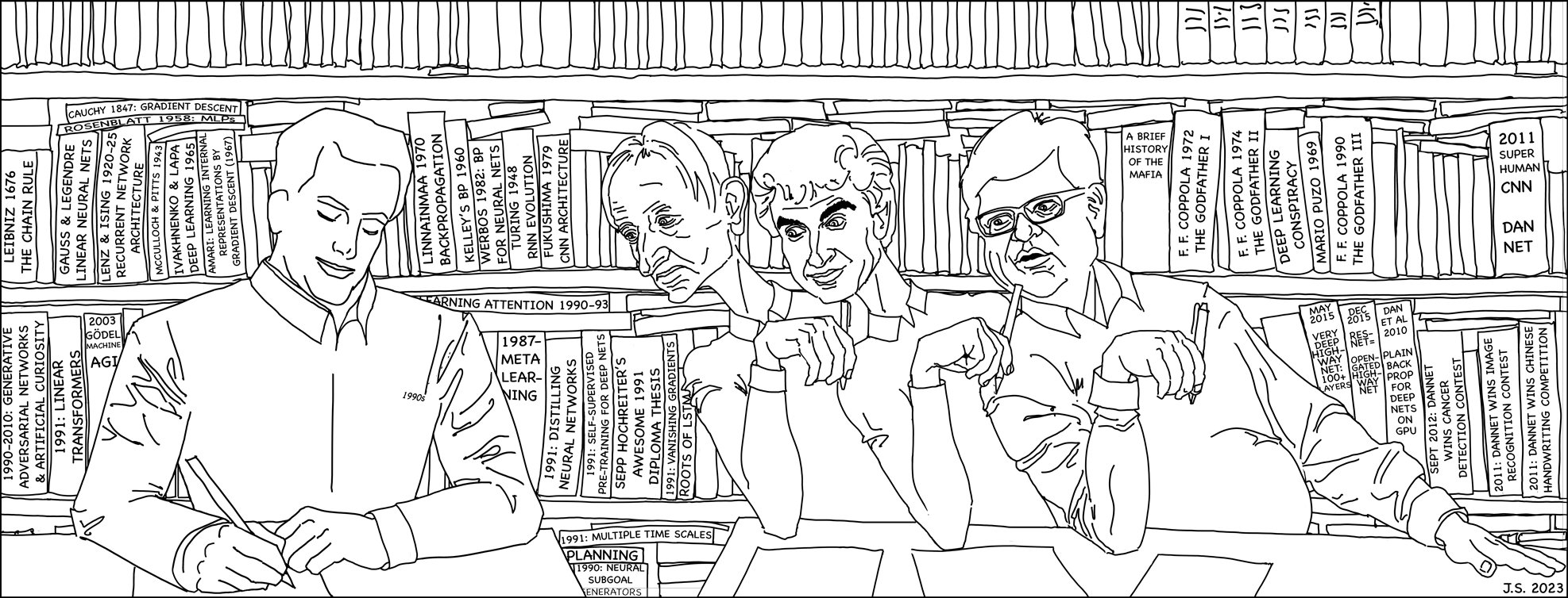 SchmidhuberAI's tweet card. Whose Creators They Failed to Credit