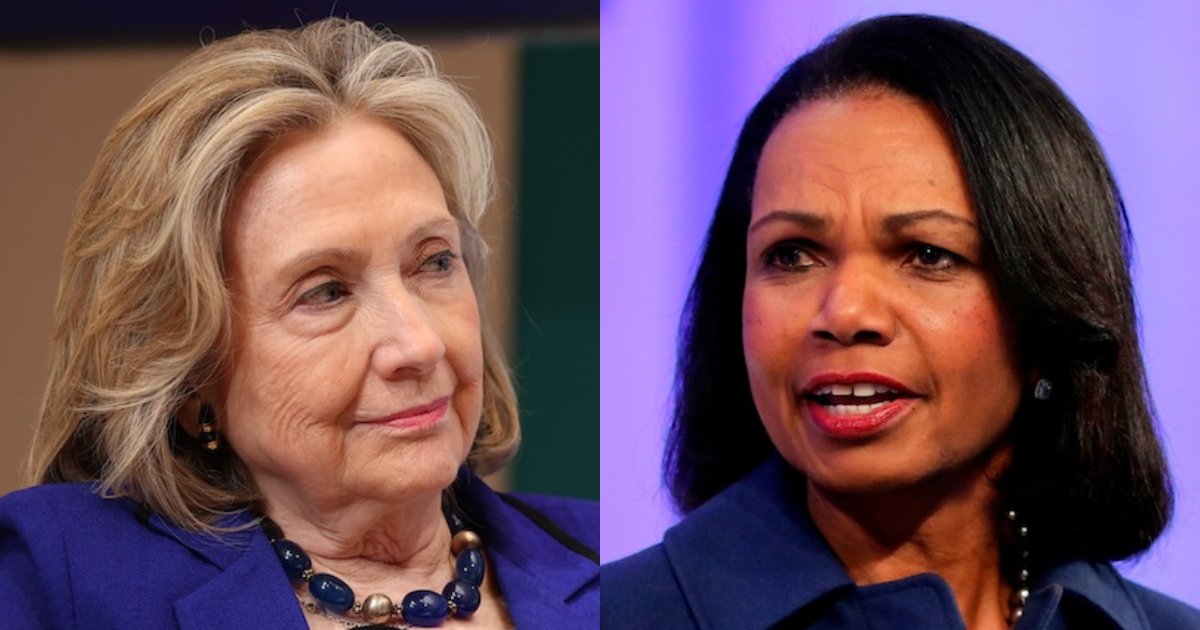 CondoleezzaRice's tweet card. Hillary Clinton and Condoleezza Rice joined CBS News' Norah O'Donnell for a discussion of the Israel-Hamas deal as the ceasefire begins in Gaza.
