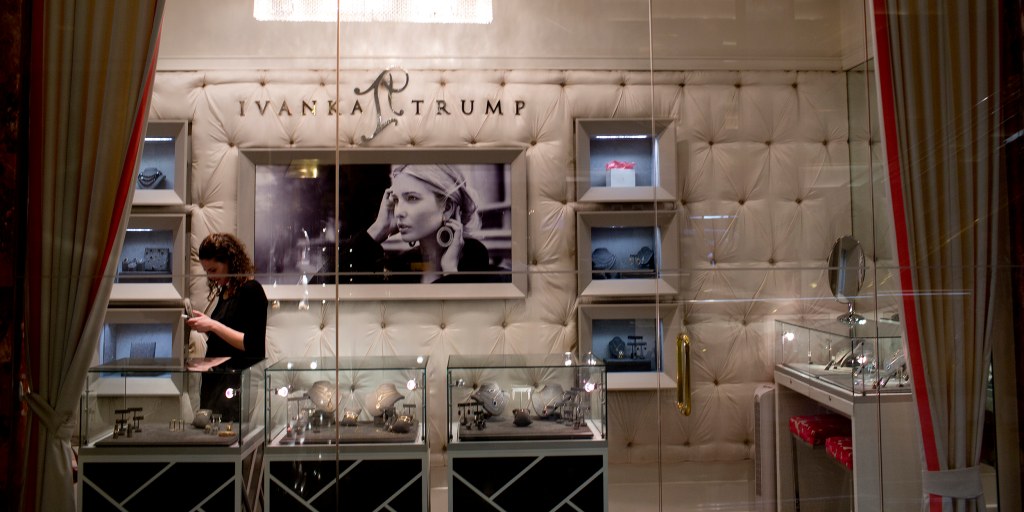 DeanObeidallah's tweet card. Ivanka Trump’s actions have continued to be troubling, at the very least, when it comes to mixing personal business with her position in the White House.