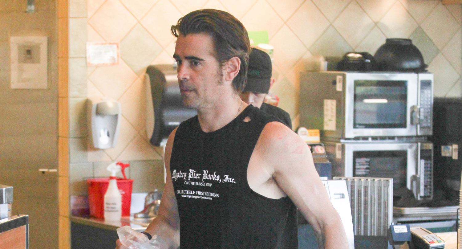 FP_ColinFarrell's tweet card. Colin Farrell is opening up about a pretty hilarious secret involving his Fantastic Beasts and Where to Find Them co-star Eddie Redmayne! The 40-year-old Irish…