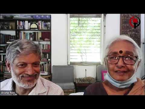 nikhilmkss's tweet card. The Making of the landmark Gig workers' law in Rajasthan with Aruna...