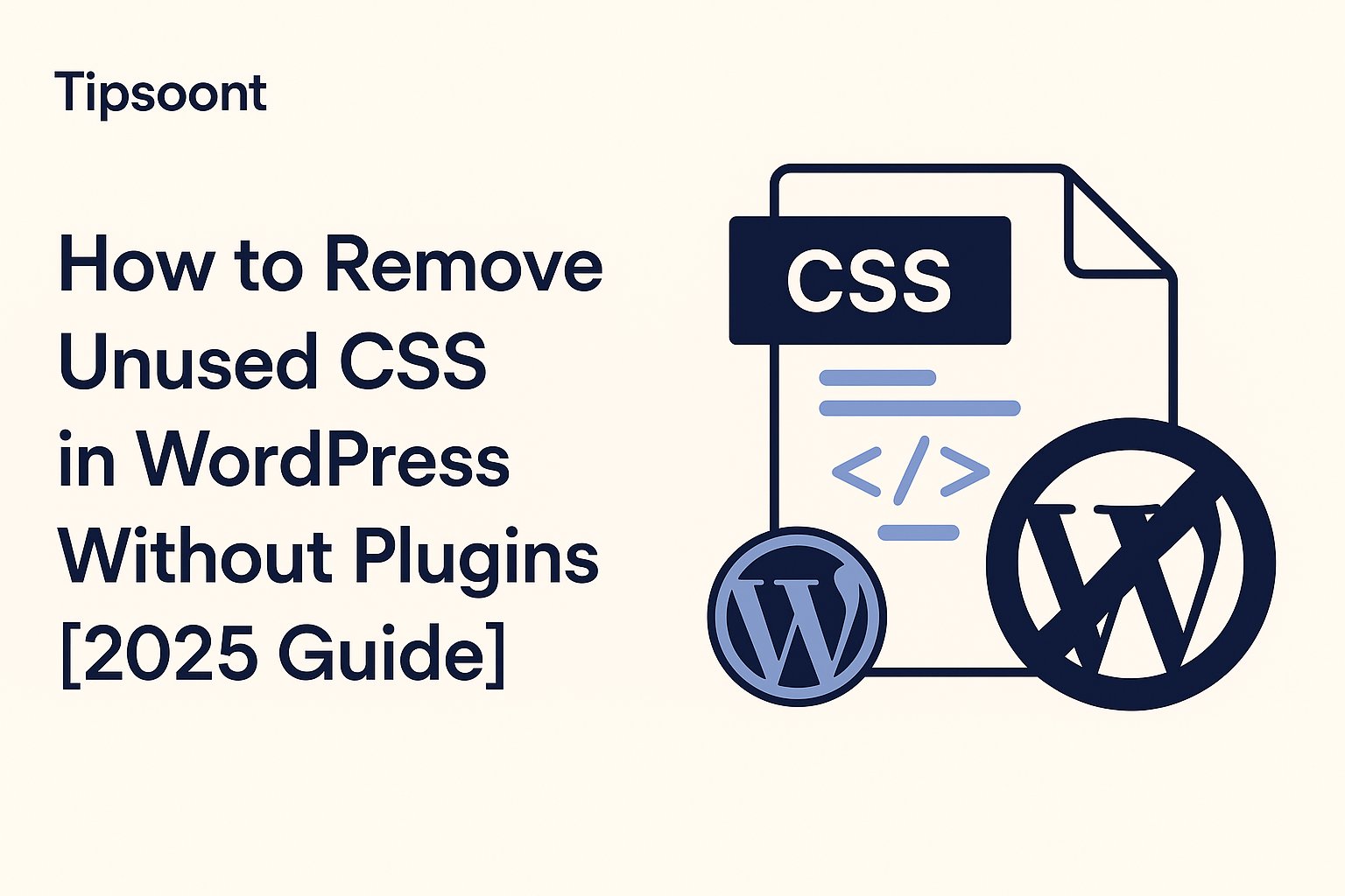 Ziaakamal's tweet card. Boost site speed by removing unused CSS in WordPress—no plugins required. Follow this 2025 guide to optimize performance and pass Core Web Vitals.