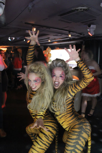 PhotoboothSales's tweet card. Magic Mirror Booth goes wild at Tiger Tiger nightclub in London. Guests strike a pose in the full length nightclub magic mirror.