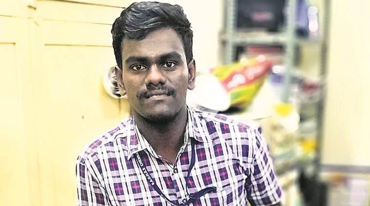 kailashkk's tweet card. Shoes-and-socks are latest addition to TN’s benefits for govt students, replacing sandals. K Hariharan, 16, is pleased, but happier about the laptop he is getting