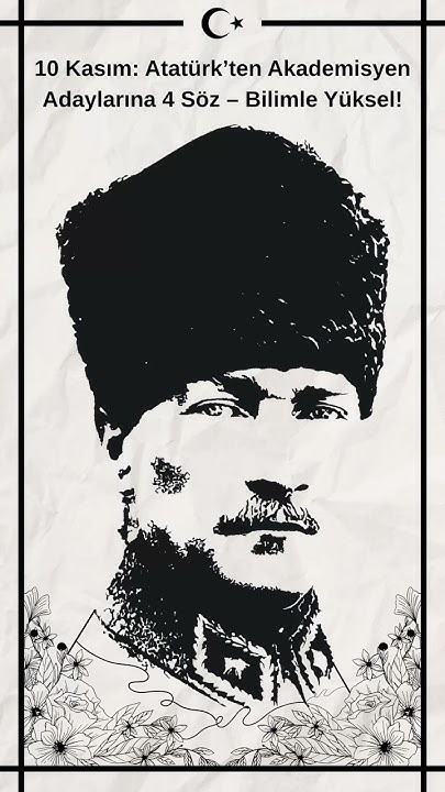 DocDrSubak's tweet card. 10 Kasım: Atatürk’ten Akademisyen Adaylarına 4 Söz | Bilimle Yüksel!