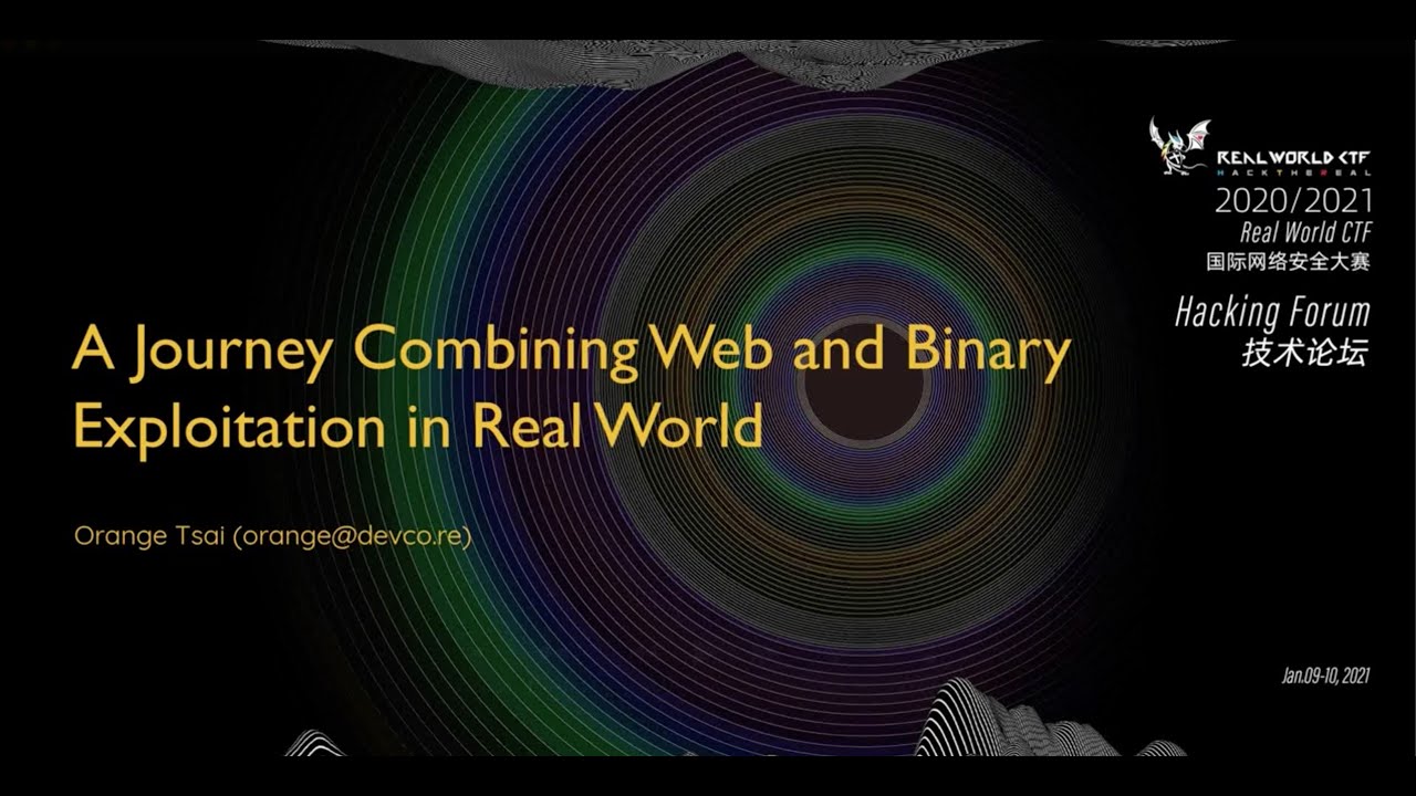 kumarcreates's tweet card. 3rd Real World CTF: A Journey Combining Web Hacking and Binary...