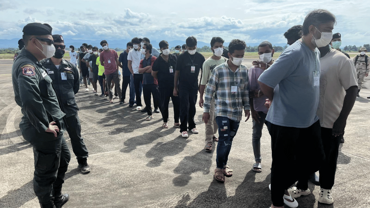 sneheshphilip's tweet card. Between January 2022 and May 2024, at least 29,466 Indians travelled to Cambodia, Thailand, Myanmar & Vietnam on tourist visas & didn’t return, ThePrint has learnt. 