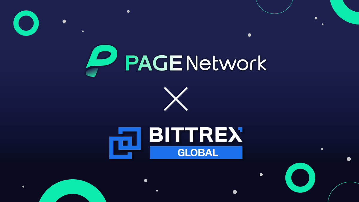 PAGE_TOKEN's tweet card. You can trade PGX on Bittrex Global!