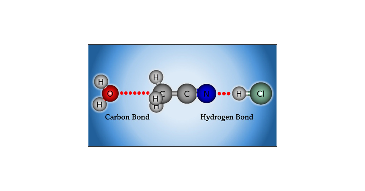 JPhysChem's tweet card. Hydrogen-bonding and carbon-bonding interactions are widespread in nature. We studied the cooperativity between these interactions in 42 trimeric complexes ZY···CH3CN/CH3NC···HX, where ZY molecules...