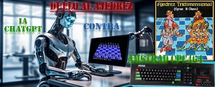 cpcbegin's tweet card. Es posible que sea conocido por muchos de nosotros, aficionados al Retro,  el reciente "escándalo" de ChatGPT jugando al ajedrez contra una consola Atari