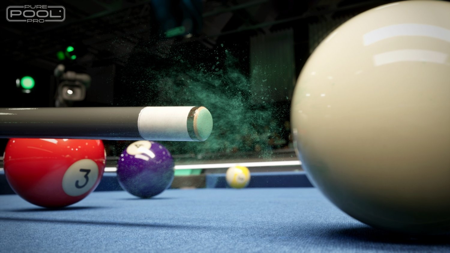 TweakTown's tweet card. Ripstone Games' new Pure Pool Pro runs at native 4K 120FPS on the standard PlayStation 5, native 8K 60FPS on the beefed-up PS5 Pro console.