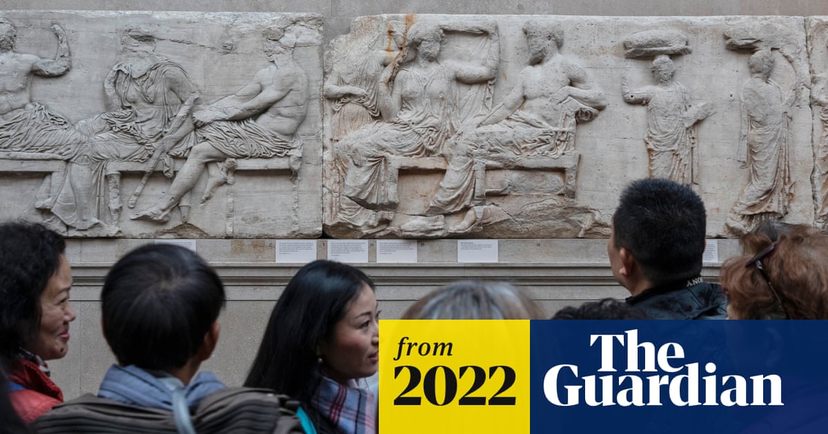 KCSClassics's tweet card. Museum’s deputy director had told Unesco meeting contested treasures ‘were not all hacked’ from Greek temple