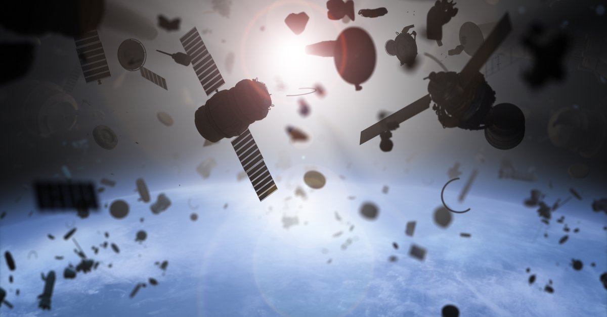 TIME's tweet card. Scientists hope RemoveDEBRIS will help clean up Earth's cluttered lower orbit