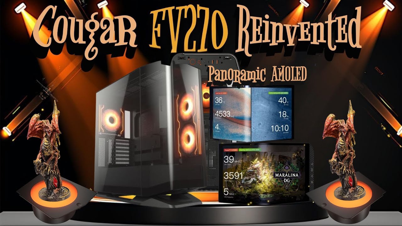 TheCareyHolzman's tweet card. Cougar FV270 with Rotating Platform - Creator PC Reinvented w/ the...
