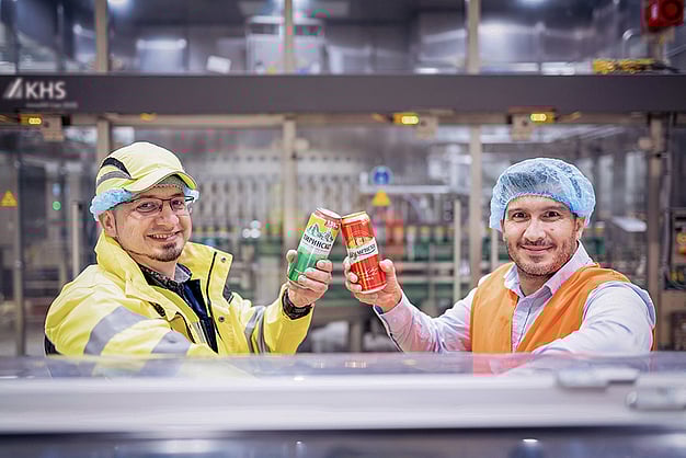 FoodTechBiz's tweet card. For the first time ever, Carlsberg Bulgaria is canning its beer itself – thanks to the use of proven technology and KHS’ comprehensive service.The making of bee