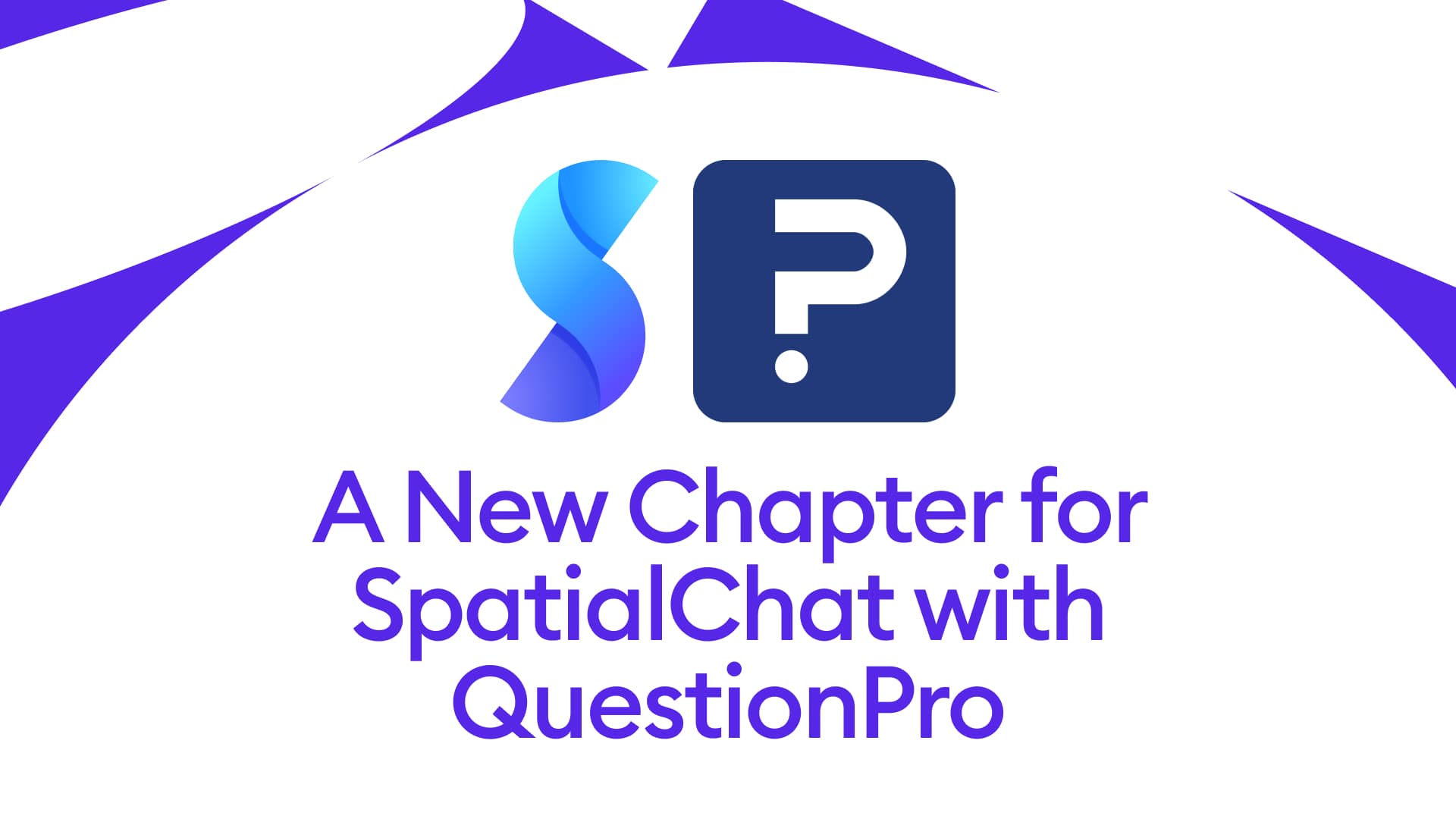 SpatialChatTeam's tweet card. SpatialChat has been strategically acquired by QuestionPro, a US-based global leader in research and experience management technology.