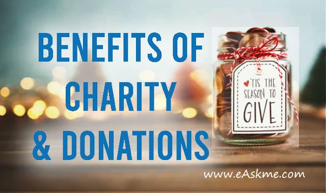 vhowtodo's tweet card. Have you ever participated in any charity event? Do you know why people donate? Here are the 5 major benefits of charity and donations.