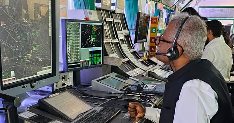 Lolita_TNIE's tweet card. NEW DELHI: There is a critical shortage of personnel in Air Traffic Control (ATC) centres across India, posing a significant risk to flight safety. With the rec