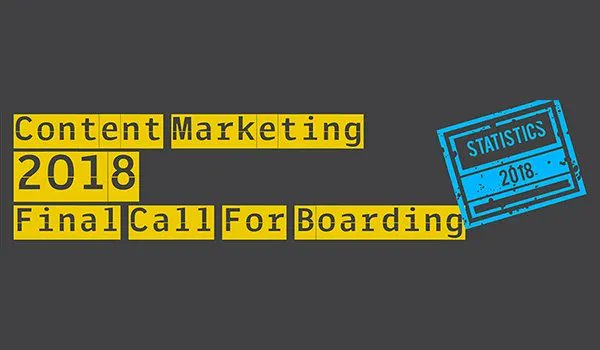 socialmedia2day's tweet card. Content marketing continued its rise in 2017, and looks set to remain prominent in the new year. Here are some key stats which underline the growth of the practice.