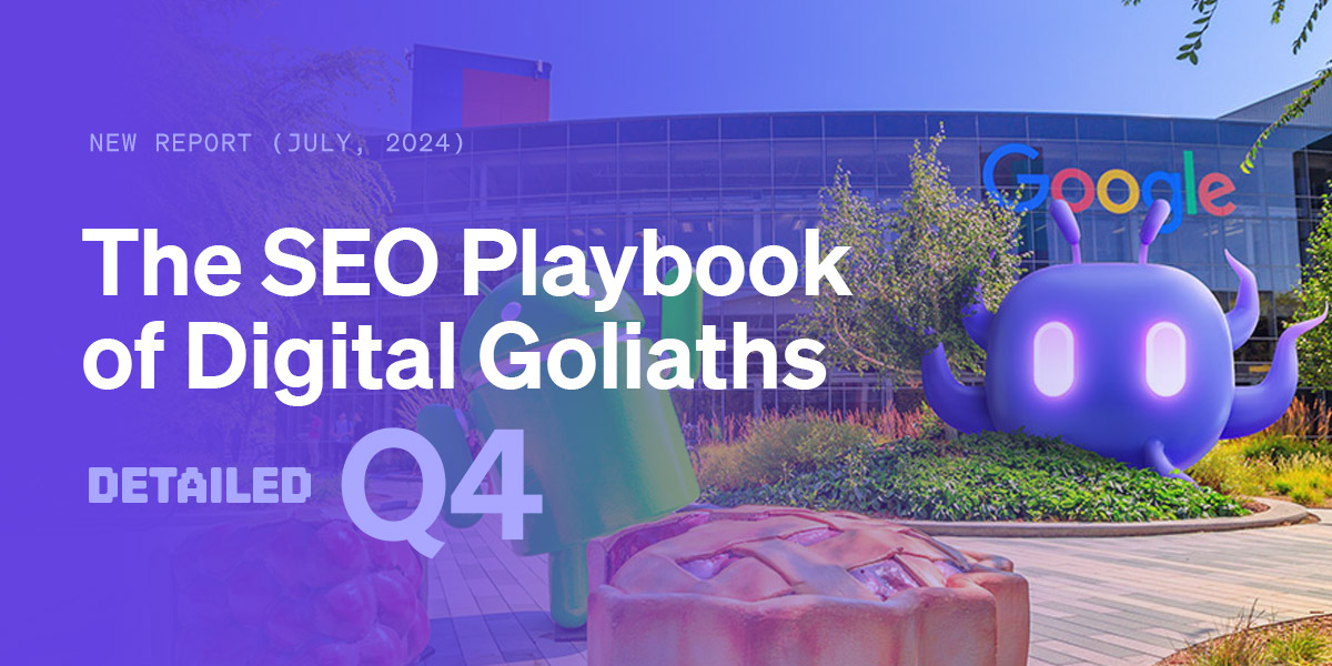 ViperChill's tweet card. Welcome to Detailed Q4: Our fourth quarterly report sharing insights from the companies dominating Google search results and what they're doing to stay