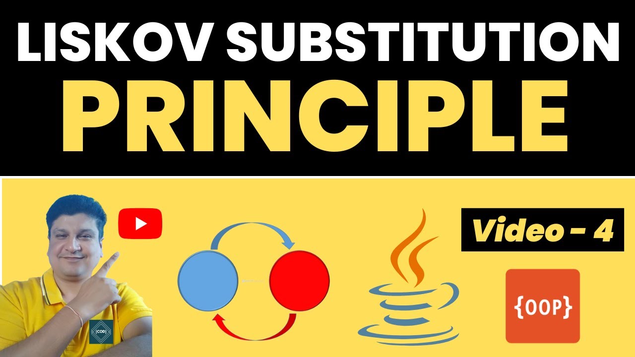 codeonedigest's tweet card. Liskov Substitution Principle Tutorial with Java Coding Example for...
