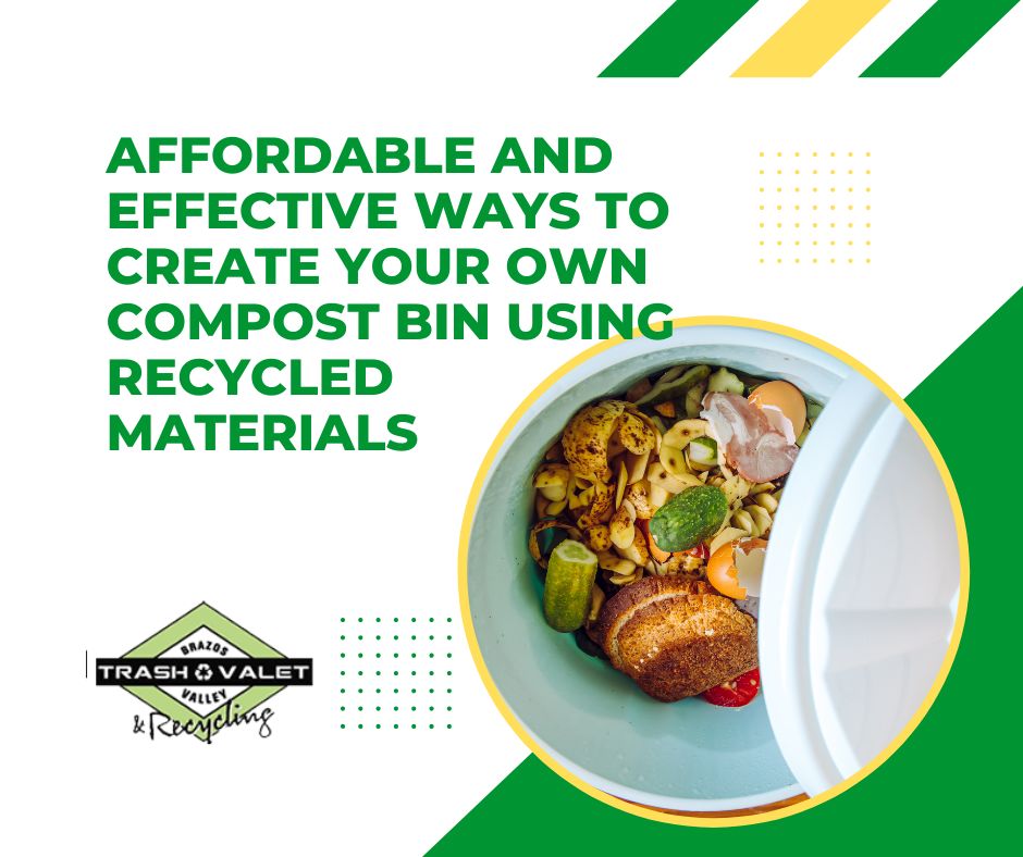 bvtrashvalet's tweet card. Composting is a great way to reduce household waste and nourish your garden with nutrient-rich soil. Building your own compost bin doesn't have to be complicated or expensive — in fact, you can...