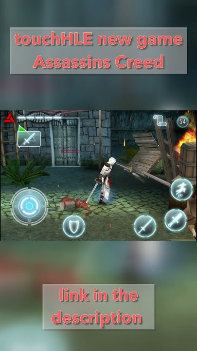ciciplusplus's tweet card. "Assassins Creed" iOS running on Android! #emulation #touchhle #ios...