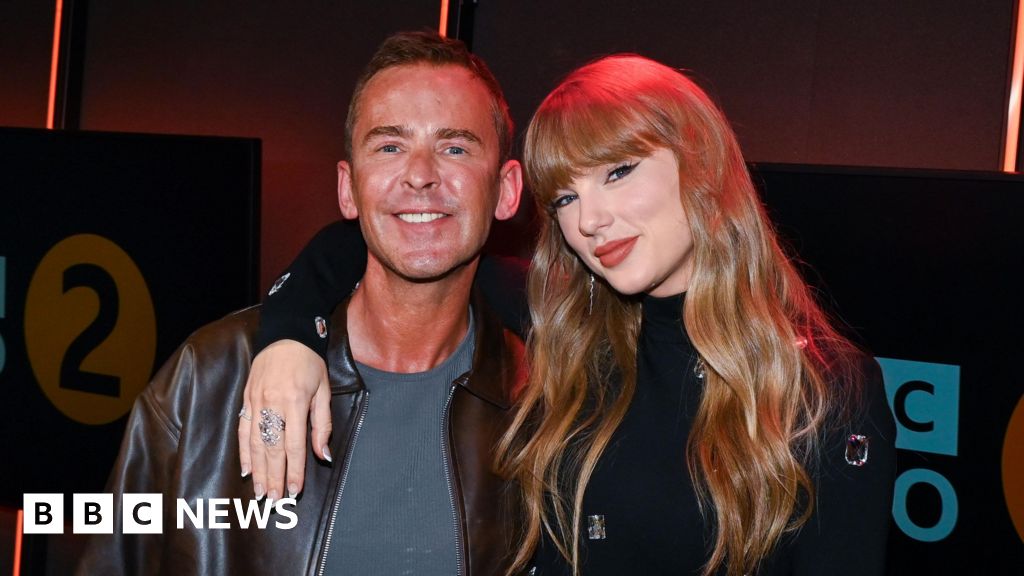 BBCWalesNews's tweet card. The superstar is asked whether she left clues about her new album at her Cardiff show.