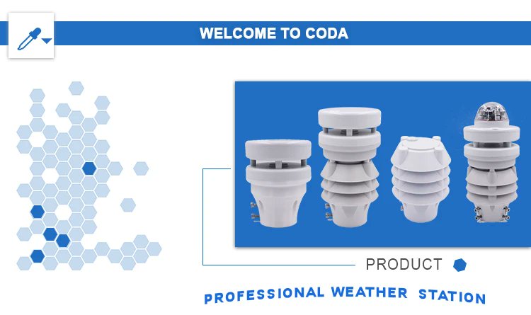 Coda_Sensor's tweet card. An ultrasonic weather station is a complex device. It uses ultrasonic technology to gather and study various weather data.