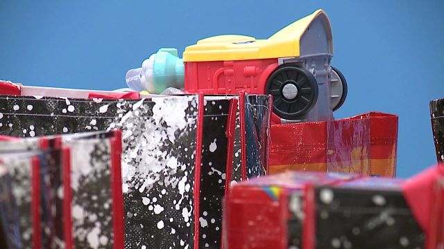 replayforkids's tweet card. Christmas came a little early for some kids with developmental disabilities in the area.