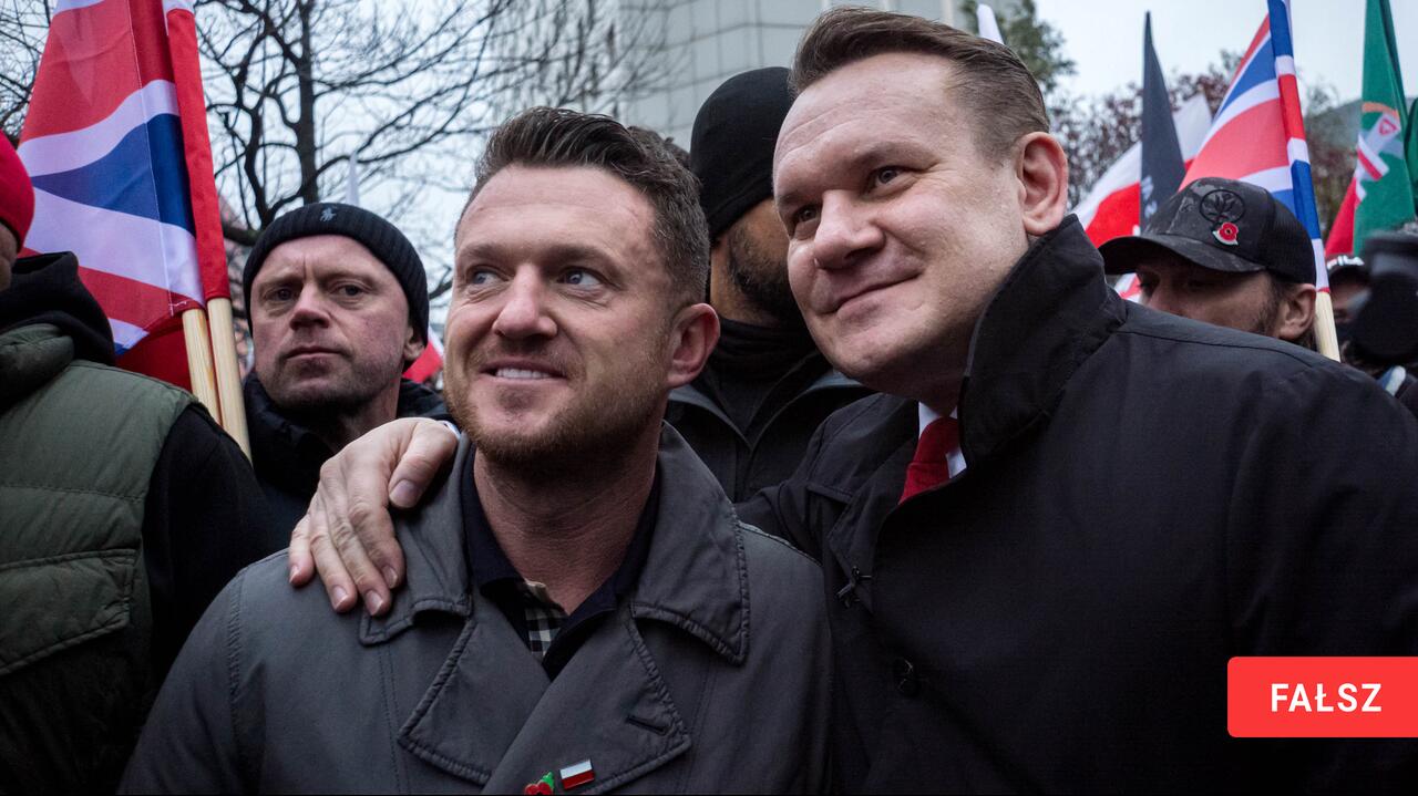 sikorskiradek's tweet card. Ujawnienie gwałtów, demaskowanie fałszu mediów i pokazywanie przestępstw imigrantów - za takie "przestępstwa" rzekomo był skazywany brytyjski aktywista Tommy Robinson, który uczestniczył w Marszu...