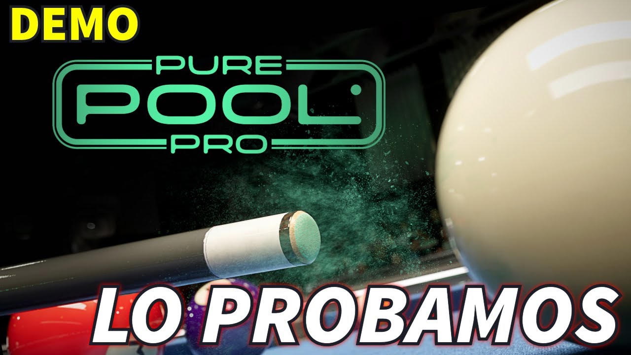 eboke's tweet card. PURE POOL PRO - DEMO - EL NUEVO SIMULADOR DE BILLAR
