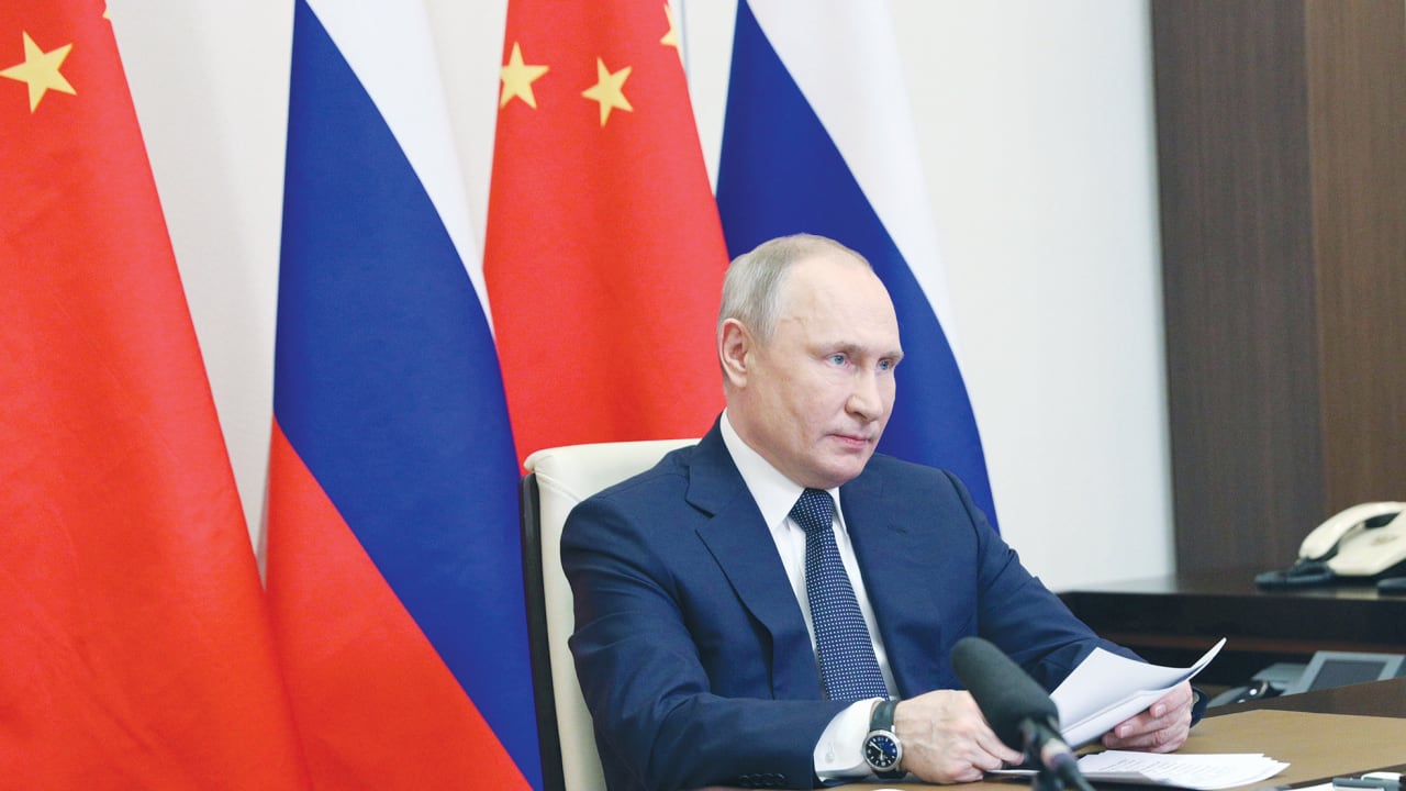 Jerusalem_Post's tweet card. In the interview, Putin praised former President Donald Trump as "an extraordinary individual, talented individual," and said Biden, as a career politician, was "radically different" from Trump