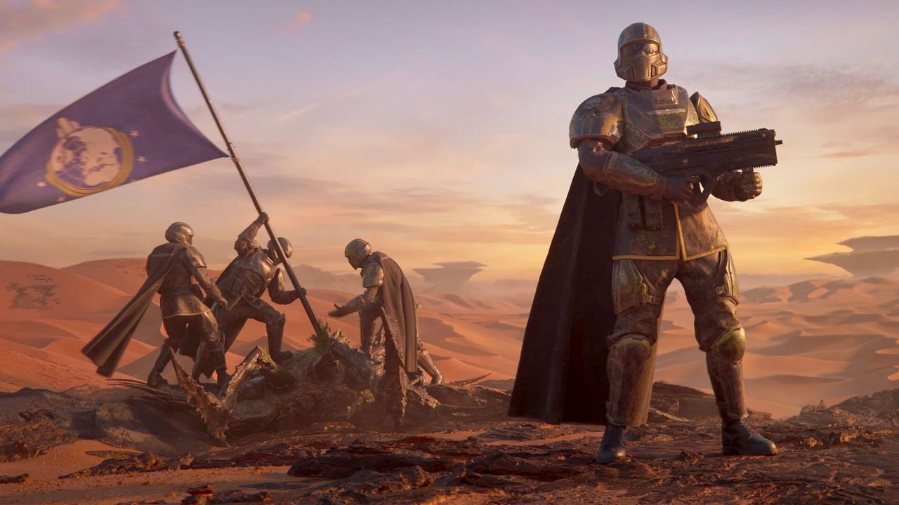 wizconsults's tweet card. Helldivers 2’s 4.1.0 update delivers over 200 fixes, balance adjustments, and quality-of-life improvements, focusing on stability and weapon balance based on player feedback. All combat tools…