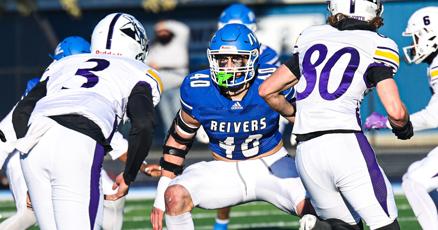 nonpareilonline's tweet card. Iowa Western redshirt freshman defensive lineman from Gretna, Neb., Blake Hawkins is garnering Division I interest while tearing up opposing NJCAA offenses.