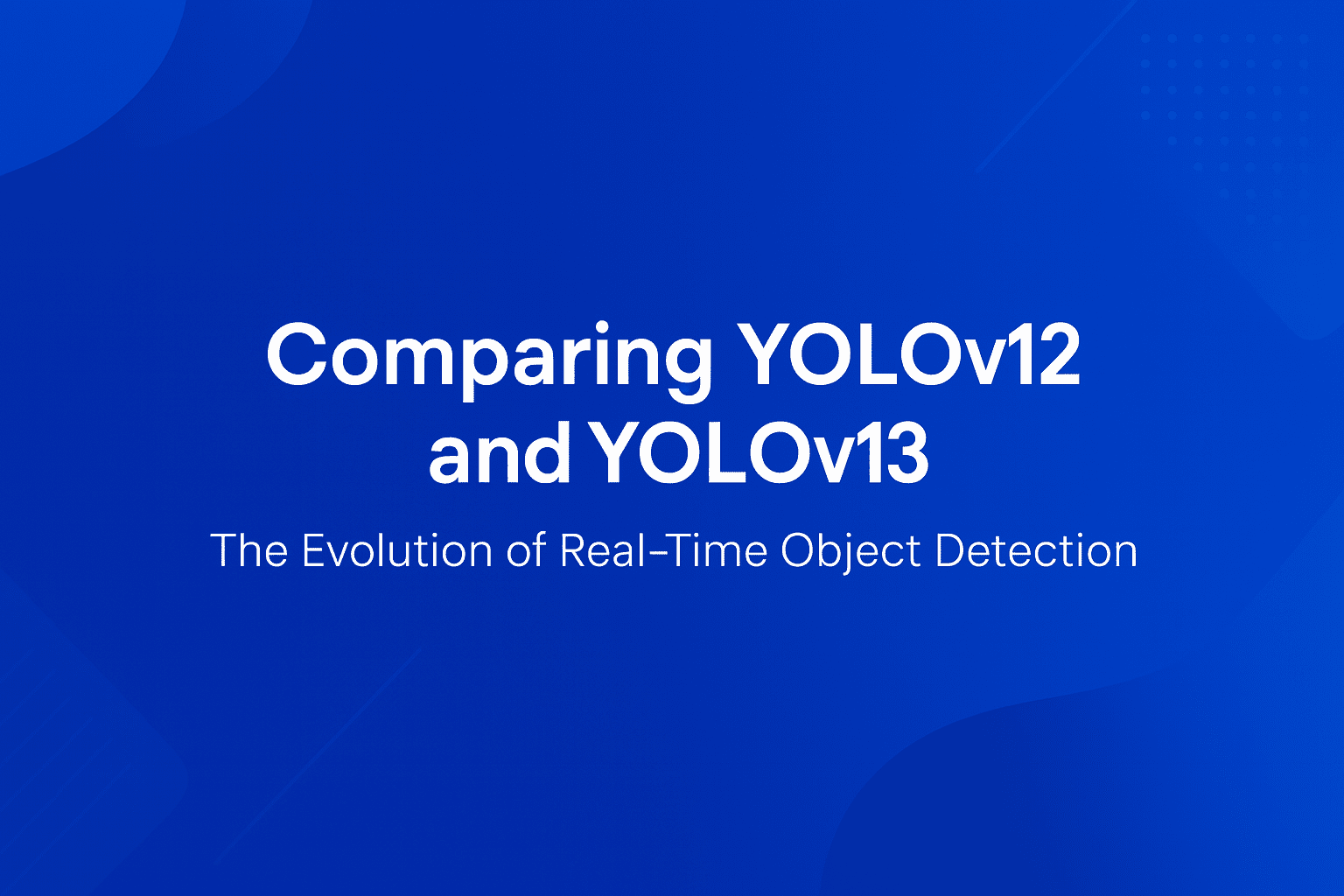 so_development1's tweet card. YOLOv12, released in late 2024, set a new benchmark in balancing speed and accuracy across edge devices and cloud environments. Fast forward to mid-2025, and YOLOv13 pushes the limits even further.