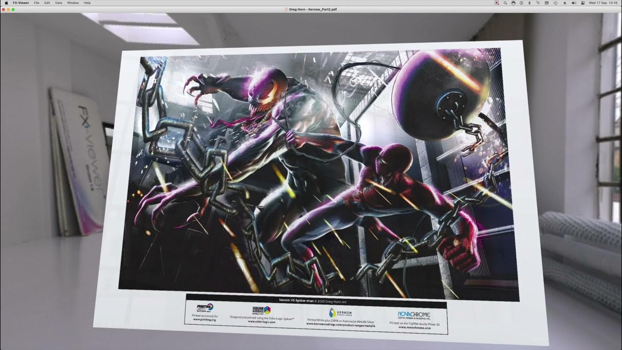 ColorLogicInc's tweet card. Greg Horn Art — Kernow — Printing United