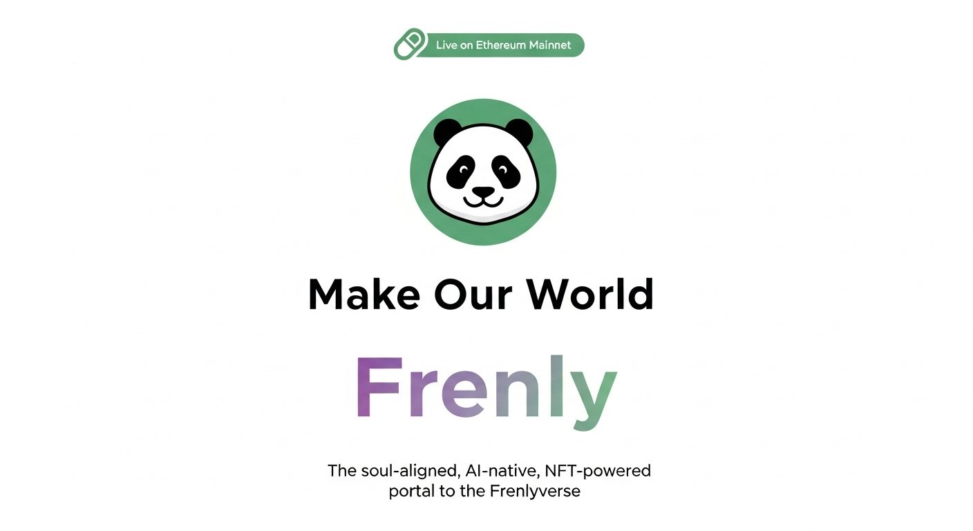 FrenlyDivine's tweet card. Join 3,300+ NFT holders building a people-first internet with AI-powered tools and regenerative economics. Frenly Pandas community on Ethereum.