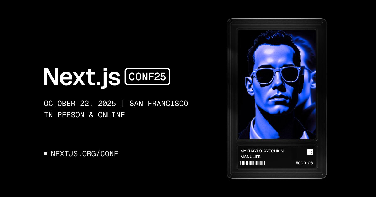 mryechkin's tweet card. Join us in SF or online on October 22