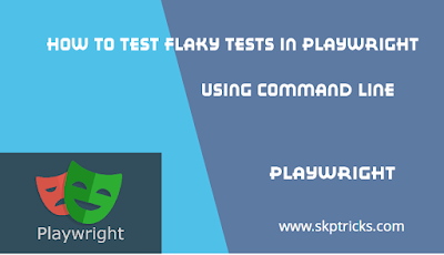skptricks's tweet card. In Playwright (a Node.js library for browser automation), the flags --repeat-each and --only-changed are used with the Playwright Test Runner (npx pla