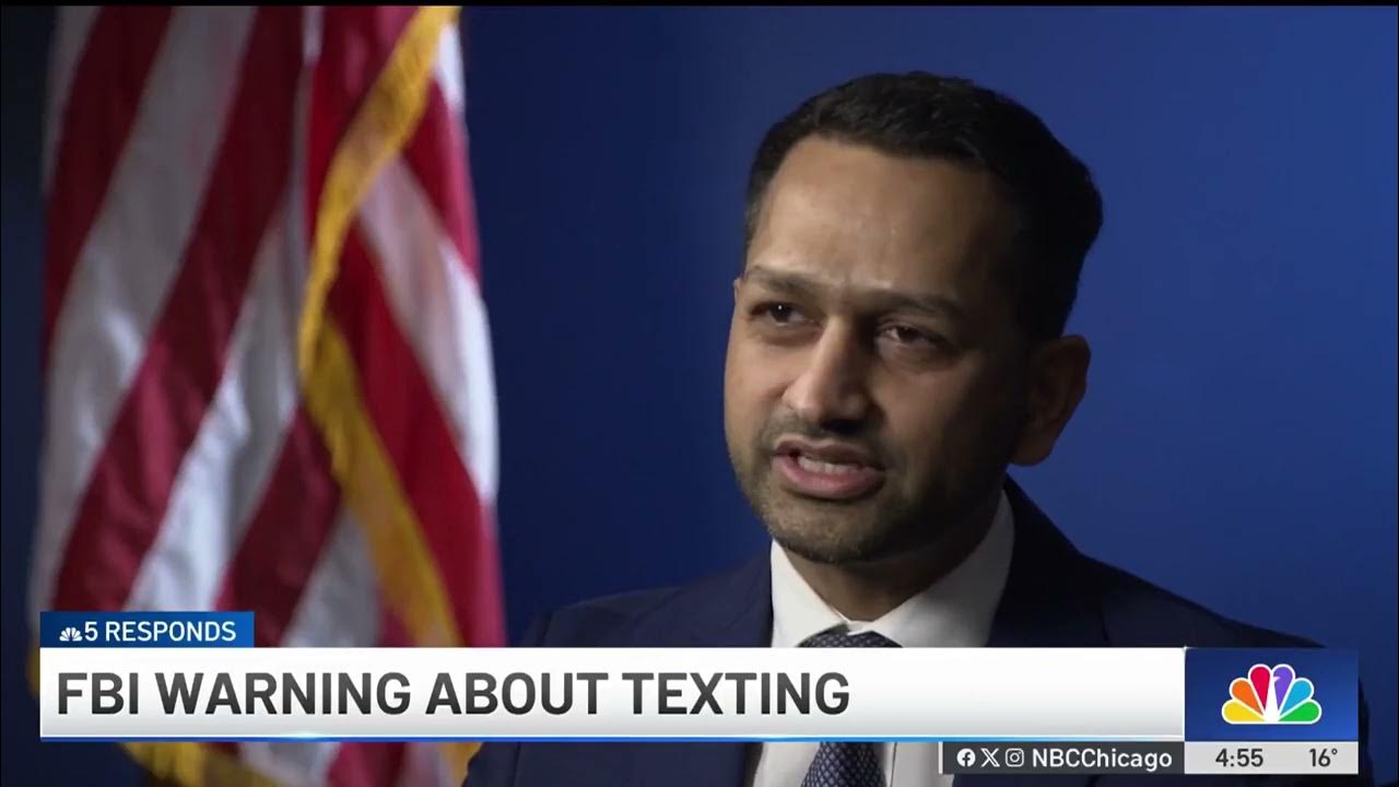 HarrisThePilot's tweet card. FBI issues WARNING about text messages; Here's what you should do