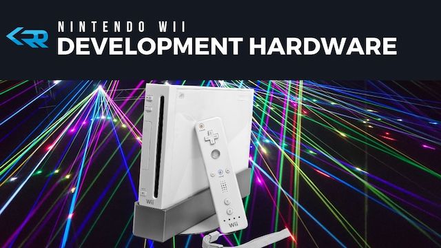 RetroReversing's tweet card. Nintendo Wii Development Kit Hardware
