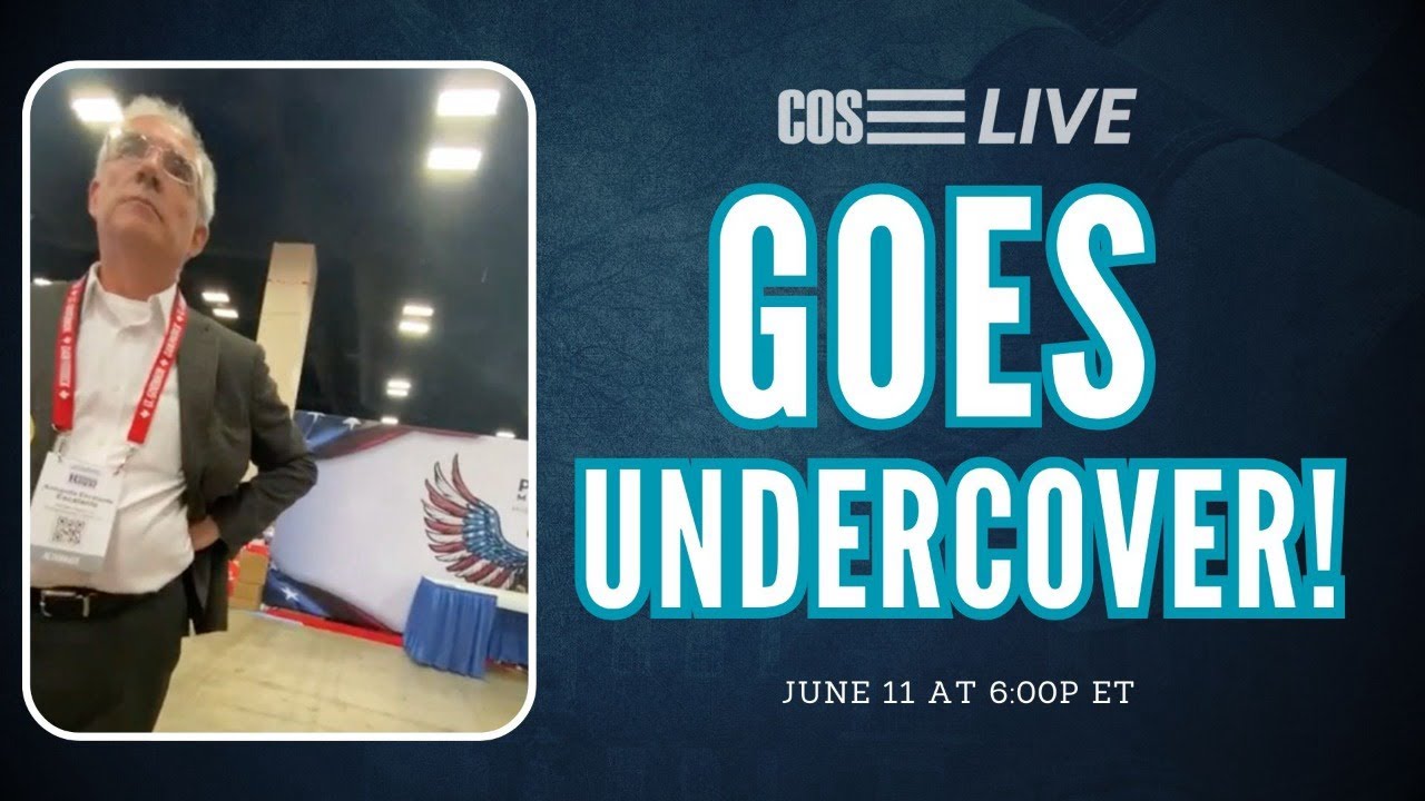 COSProject's tweet card. COS LIVE Goes Undercover!