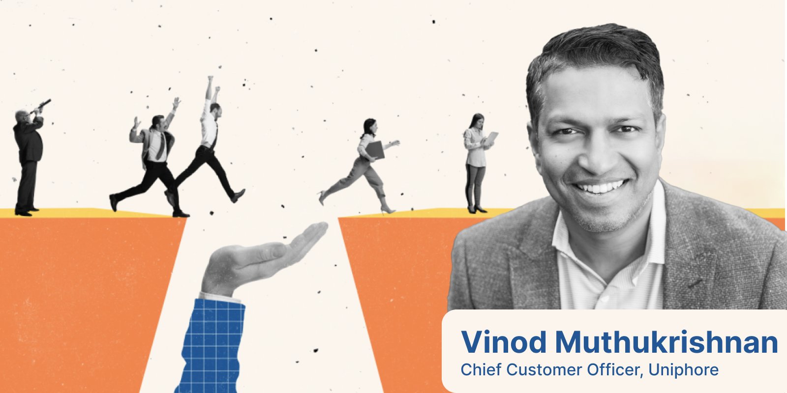 YourStoryCo's tweet card. Uniphore’s chief customer officer Vinod Muthukrishnan, who founded CloudCherry and sold it to CISCO, speaks on the importance of prioritising company culture and founder mental health.