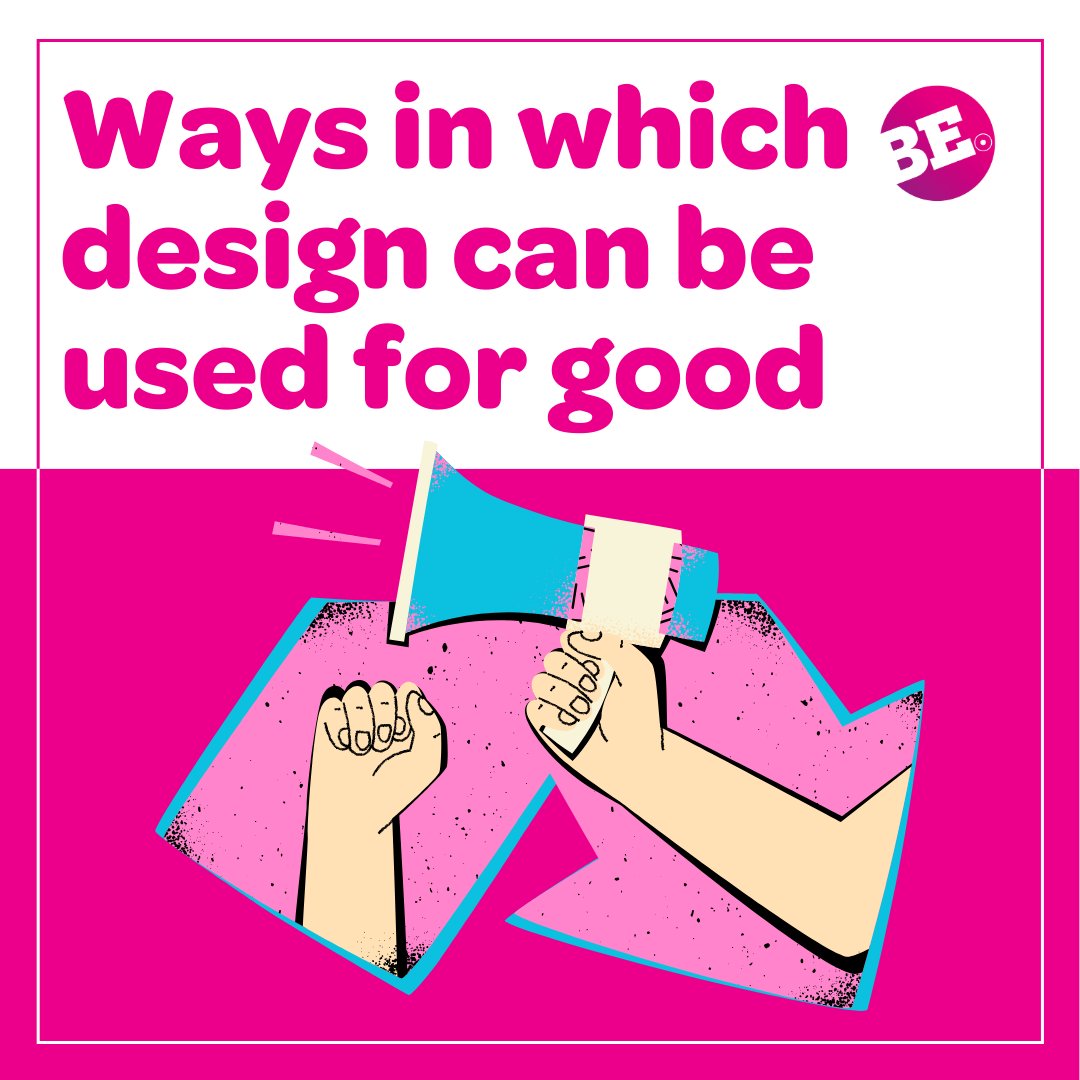 besmart_design's tweet card. Have you ever heard of design activism? Discover what it is and how it helps design be used for good!