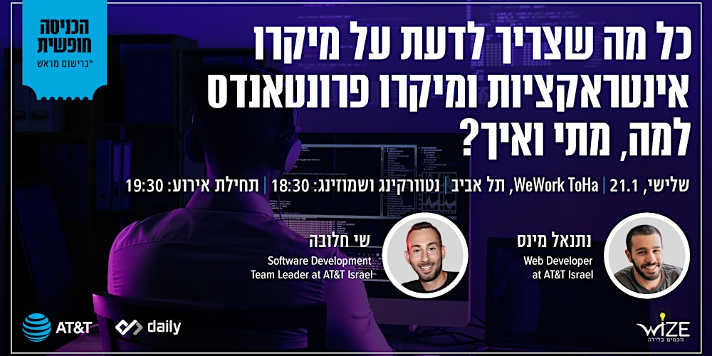 QuickSitesInt's tweet card. Front-end development is currently at the forefront of technology and is considered a robust, complex and fascinating field. Join us for a session of two lectures, together we will delve into the...