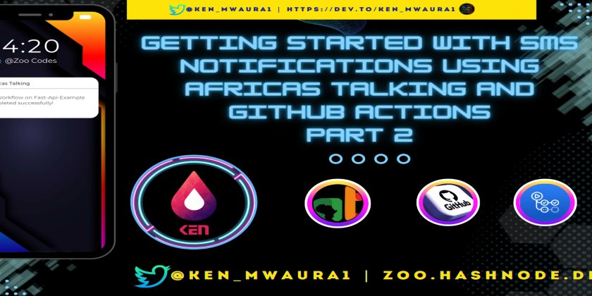Ken_Mwaura1's tweet card. This is the follow-up article in a series about about SMS notifications using Africas Talking and...