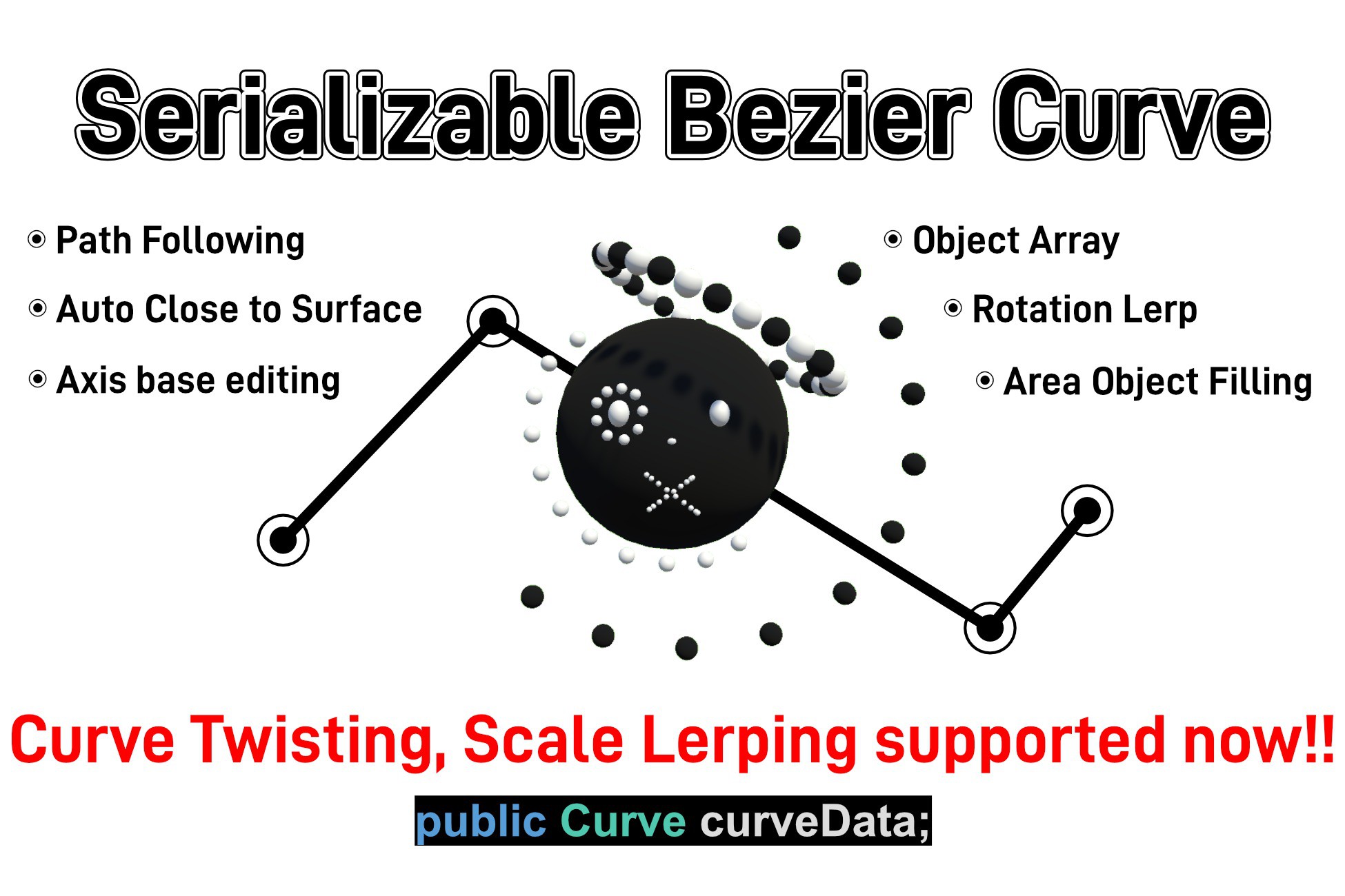 sirono466's tweet card. Use the Serializable Bezier Curve Editor [Property Drawer ⇒ SceneView] from shironokun on your next project. Find this utility tool & more on the Unity Asset Store.