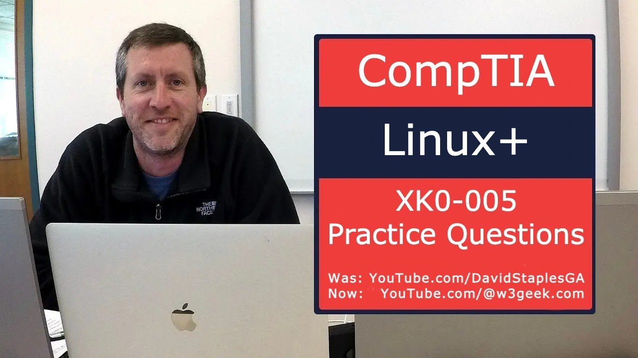davidstaples's tweet card. CompTIA Linux+ XK0-005 Practice Questions