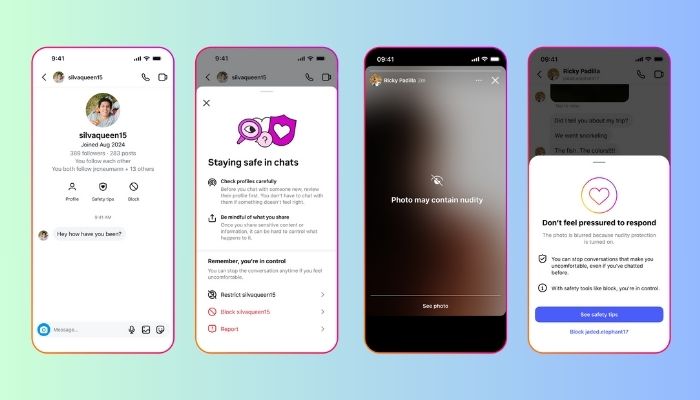 MarketechAPAC's tweet card. Alongside this enforcement update, Meta announced a suite of new features aimed at making its platforms safer for young users and accounts featuring children.